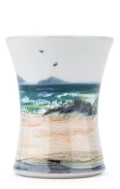 Highland Stoneware Extra Small Cylinder Vase -Highland Gift Outlet Store CA15210SEASCAPE 2