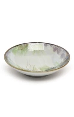 Medium Geo Celadon Dish