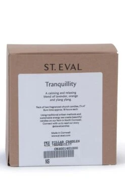 Set Of Two Pillar Candles -Highland Gift Outlet Store CB300144INTRANQUILITY 1