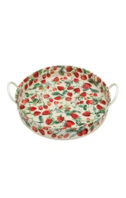 Emma Bridegwater Handle Tray 3 Emma Bridegwater Handle Tray -Highland Gift Outlet Store CF00492EBSTRAWBERRIES 1