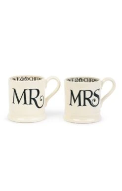 Emma Bridgewater Set Of Two Half Pint Mugs