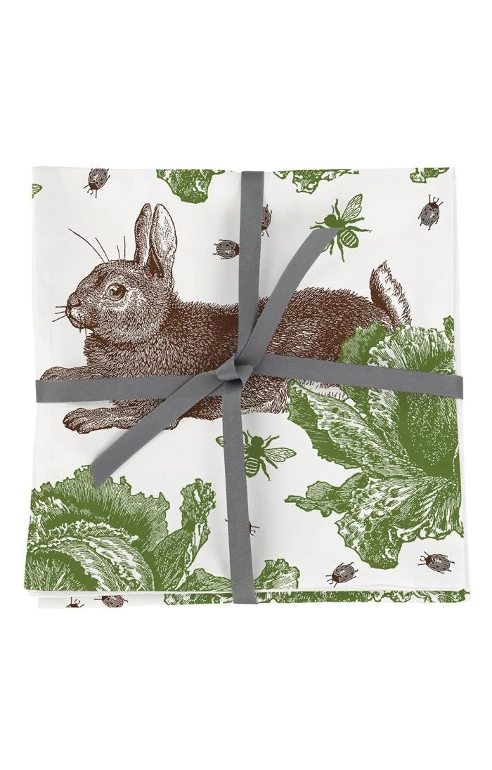 Set Of Four Country Napkins 1 Set Of Four Country Napkins