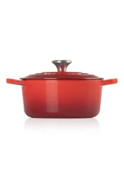 Le Creuset 24cm Round Casserole Dish -Highland Gift Outlet Store CF04151CERISE 2
