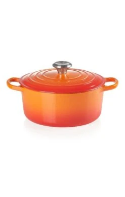 Le Creuset 28cm Round Casserole Dish -Highland Gift Outlet Store CF04152VOLCANIC 1