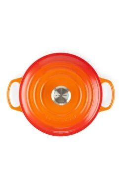 Le Creuset 28cm Round Casserole Dish -Highland Gift Outlet Store CF04152VOLCANIC 3 1