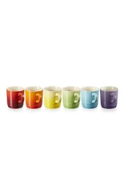 Le Creuset Set Of Six Cappuccino Mugs