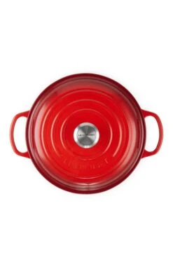 Le Creuset 30cm Shallow Casserole Dish -Highland Gift Outlet Store CF04170CERISE 3