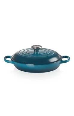Le Creuset 30cm Shallow Casserole Dish -Highland Gift Outlet Store CF04170DEEPTEAL 1