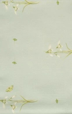 Printed Cotton Tea Towel -Highland Gift Outlet Store CF21331SNOWDROP 1