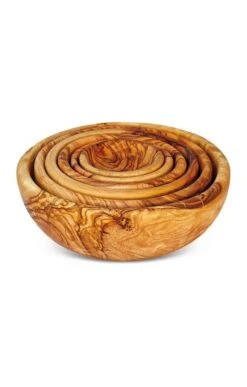 Wooden Bowl Set