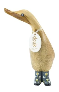 Floral Welly Duckling