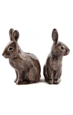Salt And Pepper Set -Highland Gift Outlet Store CF52500WILDRABBIT 1