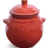Glazed Storage Jar With Lid