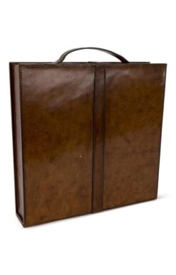 Leather Chess Set -Highland Gift Outlet Store CI15148CONKERLTHR 4