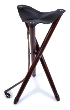 Leather Tripod Stool