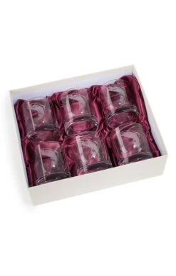 Burns Crystal Set Of 6 10oz Whisky Glasses -Highland Gift Outlet Store CK14505SALMON 2