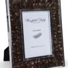 Silver Plated Real Feather 7x5in Photoframe