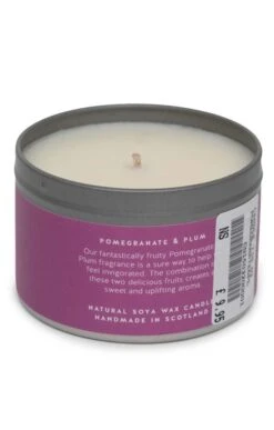 Isle Of Skye Candles Candle Tin -Highland Gift Outlet Store CS15032POMEGRANATEPLUM 1