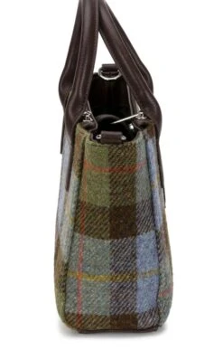 Brora Small Tote -Highland Gift Outlet Store CT15018BLUECHECK 3