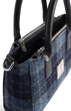 Brora Small Tote -Highland Gift Outlet Store CT15018GREYNAVY 2 1