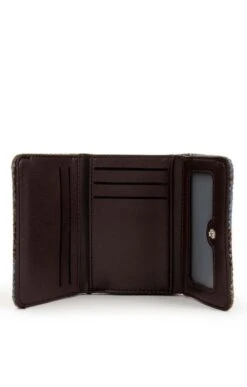 Unst Harris Tweed Clasp Purse -Highland Gift Outlet Store CT15020RBLUECHECK 3