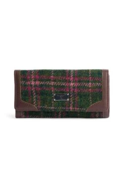 Bute Harris Tweed Flapover Purse