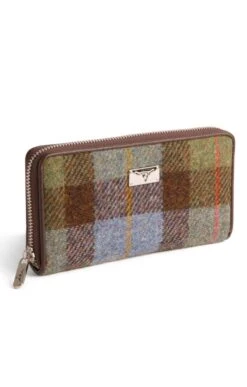 Staffa Harris Tweed Zip Purse