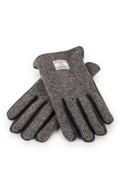 Mens Boxed Tweed Gloves