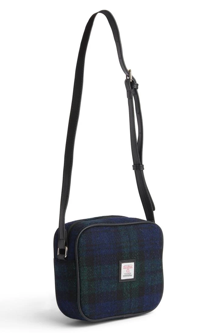 Harris Tweed Almond Square Mini Bag 2 Harris Tweed Almond Square Mini Bag - Image 2