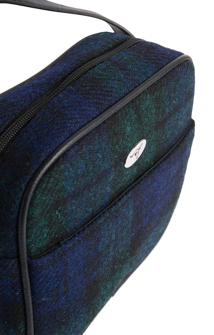 Harris Tweed Almond Square Mini Bag 3 Harris Tweed Almond Square Mini Bag - Image 3