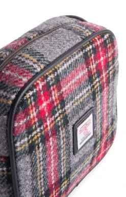 Harris Tweed Almond Square Mini Bag 20 Harris Tweed Almond Square Mini Bag -Highland Gift Outlet Store CT15095GREYSTEWART 2