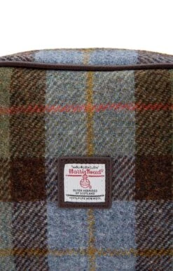 Harris Tweed Almond Square Mini Bag 25 Harris Tweed Almond Square Mini Bag -Highland Gift Outlet Store CT15095RBLUECHECK 4