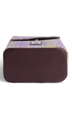Harris Tweed Tummel Mini Backpack -Highland Gift Outlet Store CT15096LILACCHECK 3