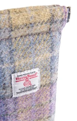 Harris Tweed Glasses Case -Highland Gift Outlet Store CT15097LILACCHECK 2