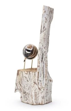 Hand Carved Plover Post -Highland Gift Outlet Store CT15131ONPOST 2