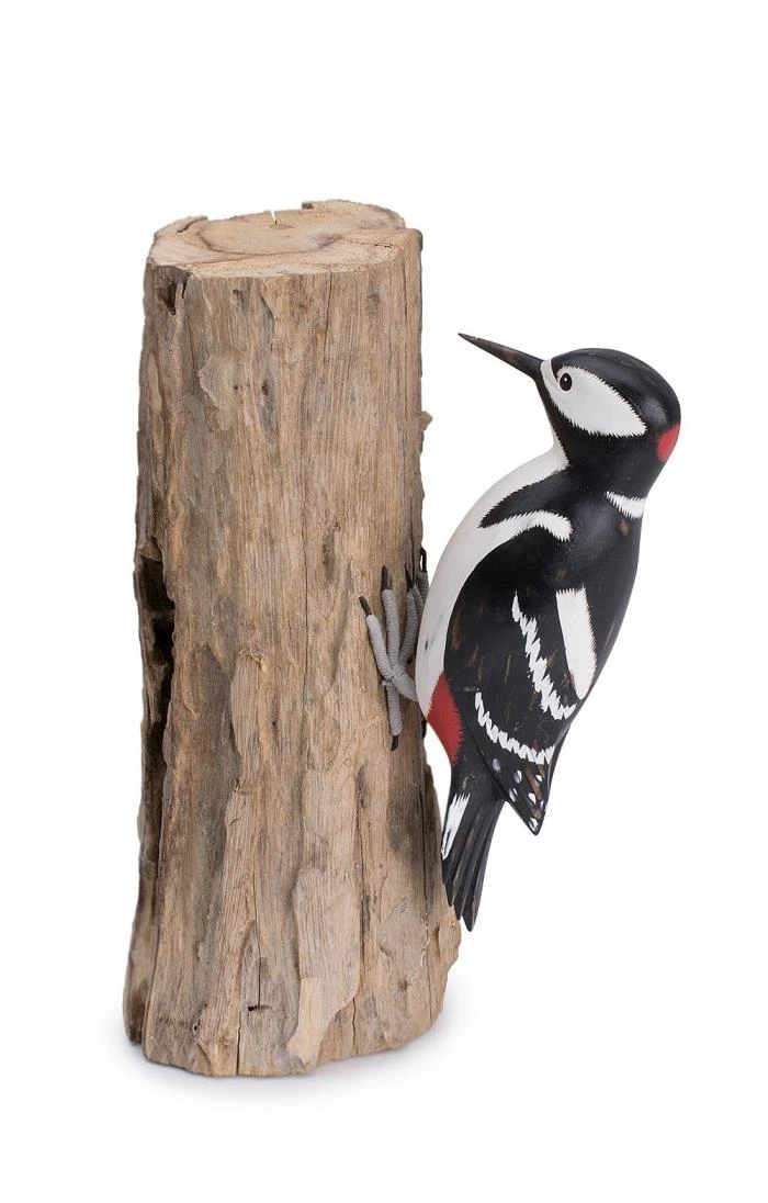 Hand Carved Greater Spotted Woodpecker 1 Hand Carved Greater Spotted Woodpecker