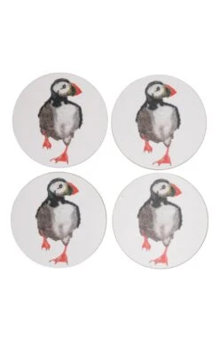 Set Of Four Round Coasters