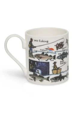 Picture Maps Mug -Highland Gift Outlet Store CU30133FISHING 1