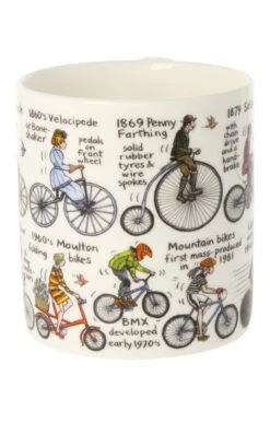 Picture Maps Mug -Highland Gift Outlet Store CU30133HISTORYCYCLING 1 1