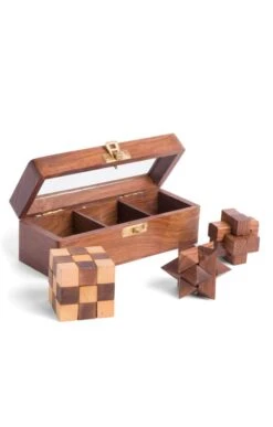 Sheesham Three Puzzle Set