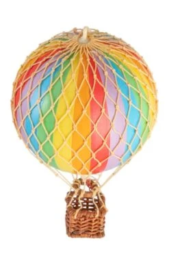 Mini Hot Air Balloon -Highland Gift Outlet Store CY02017RAINBOWBRIGHT 1