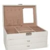 Rectangular Two Drawer Jewellery Box