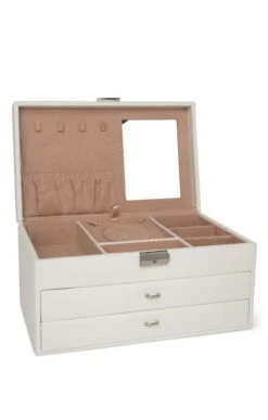 Rectangular Two Drawer Jewellery Box