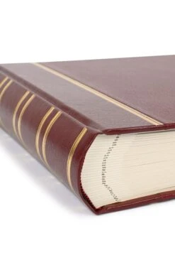 Traditional Medium Landscape Photo Album -Highland Gift Outlet Store CY03071BURGUNDY 3