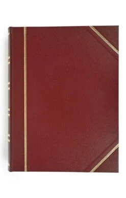 Traditional Large Portrait Photo Album 14 Traditional Large Portrait Photo Album -Highland Gift Outlet Store CY03072BURGUNDY 1