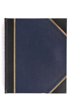 Traditional Small Portrait Album 12 Traditional Small Portrait Album -Highland Gift Outlet Store CY03073BLUE 1