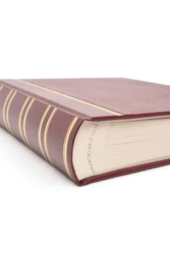 Traditional Small Portrait Album -Highland Gift Outlet Store CY03073BURGUNDY 3 1