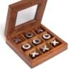 Wooden Noughts And Crosses Set