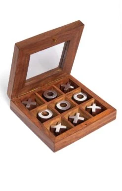 Wooden Noughts And Crosses Set
