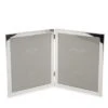 Silver Plated Double Photo Frame